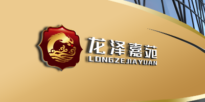 龙泽嘉苑logo设计