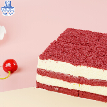 咸奶油风味红丝绒蛋糕包装袋设计作品案例赏析 