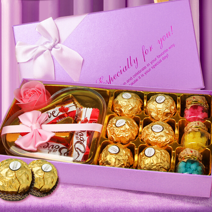 巧克力沙琪玛涂层礼盒设计爆款作品 